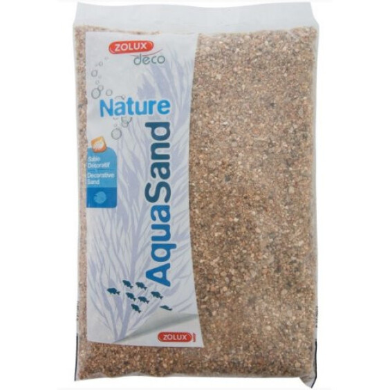 Sable de rivière pour aquarium
