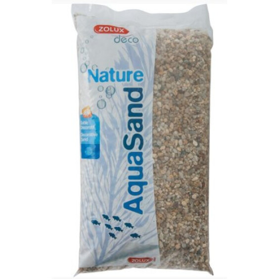Sable cristobalite rose pour aquarium