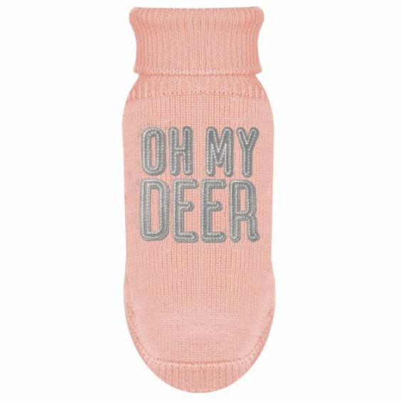 Milk & Pepper Pull petit chien Astrid rose taille 24
