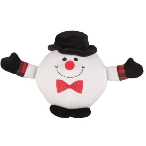 Peluche boule Bonhomme de neige