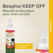 Spray répulsif intérieur chien et chat marquage urinaire 200 ml Beaphar