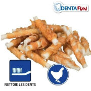 Friandises Denta Fun rouleaux au poulet