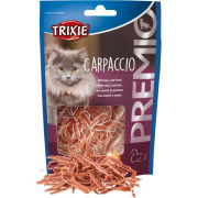 Friandises carpaccio canard et poisson pour chat