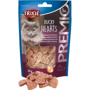 Friandises pour chat coeur au canard et colin