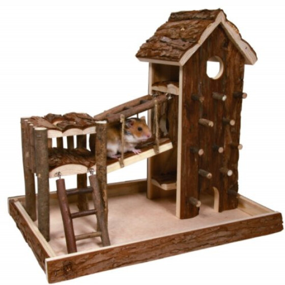 Maison aire de jeu Birger pour hamster et souris