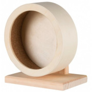 Roue d'exercice pour souris et hamster en bois clair