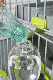 Biberon Zolux plastique vert