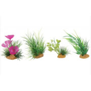 Plantes plastique aquarium Fleur
