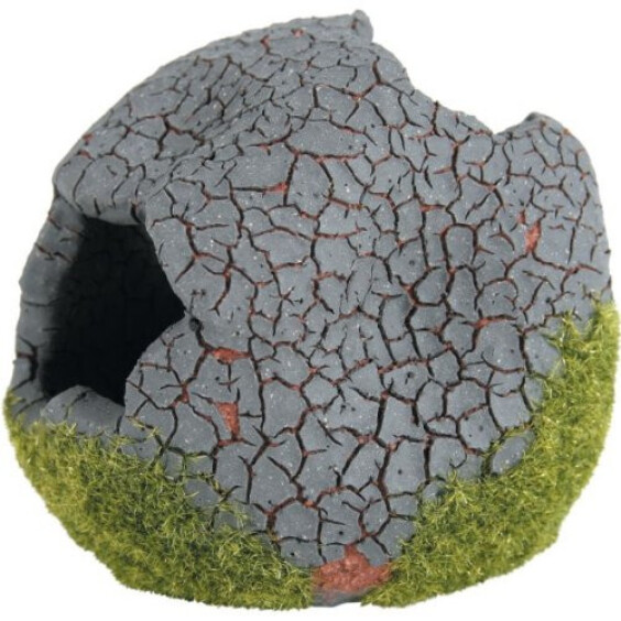 Décor aquarium Boulet mousse Etna taille S
