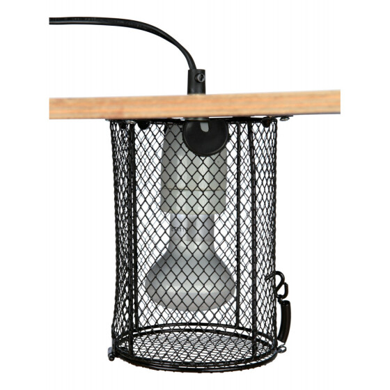 Cage de protection pour lampe terrarium
