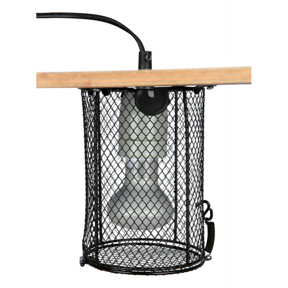 Cage de protection pour lampe de terrarium