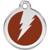 Médaille Éclair marron