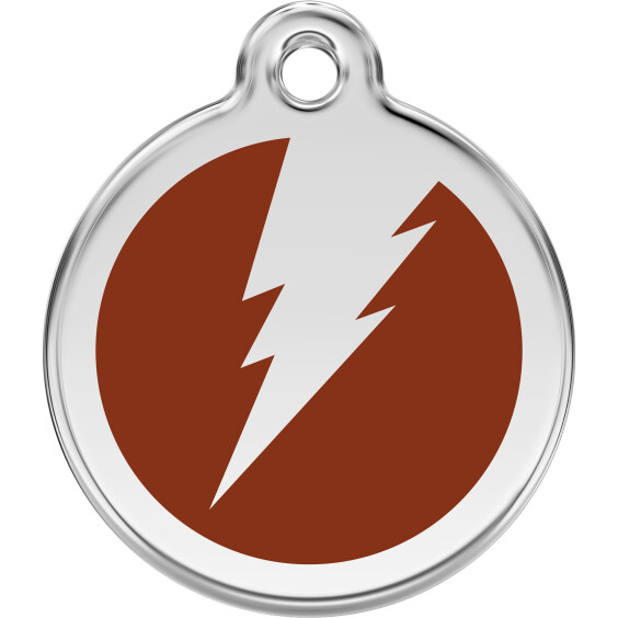 Médaille Éclair marron