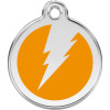 Médaille Éclair orange