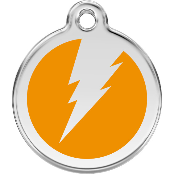 Médaille Éclair orange