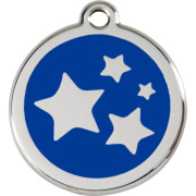 Médaille Étoiles bleu foncé