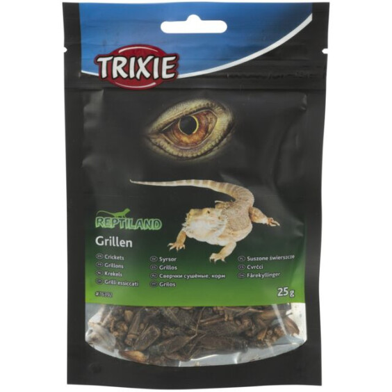 Grillons séchés pour reptile