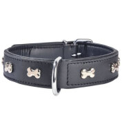 Collier chien XXL Extra Souple noir 