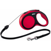FLEXI Laisse enrouleur à cordon New Comfort rouge