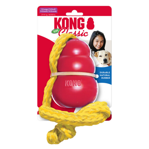 KONG Jouet Classic avec corde
