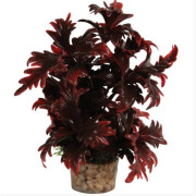 Décor plante d'aquarium en plastique