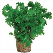 Décor plante d'aquarium en plastique