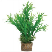 Décor plante aquarium plastique