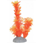 Nano plante d'aquarium en plastique orange
