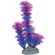 Nano plante d'aquarium color en plastique bleu