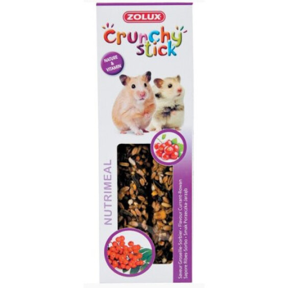 Friandises Crunchy Sticks Groseille et Sorbier
