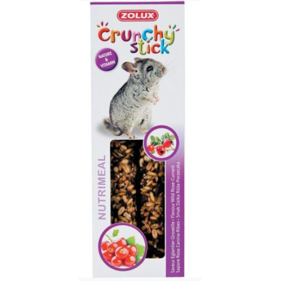 Friandises Crunchy Stick églantier et groseille