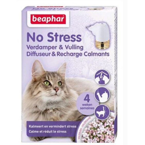 No Stress chat diffuseur de valériane et recharge calmants Beaphar