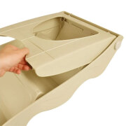 Escalier pliable beige