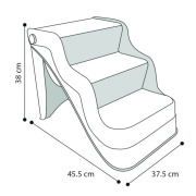 Escalier pliable beige