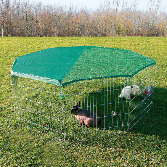 Enclos extérieur lapin