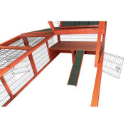 Enclos lapin XL avec toit