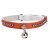 Collier chat Eclat orange