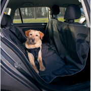 Housse protection siège voiture polyester noir