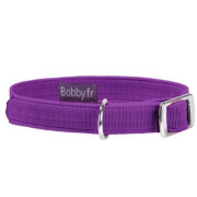 Collier chat élastique Flex violet