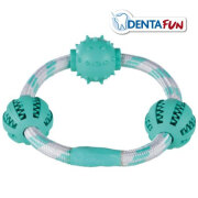 Jouet anneau avec corde Denta Fun Mintfresh