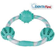 Jouet anneau avec corde Denta Fun Mintfresh