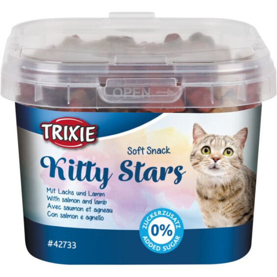 Friandises Soft Snack chaton saumon et agneau Stars