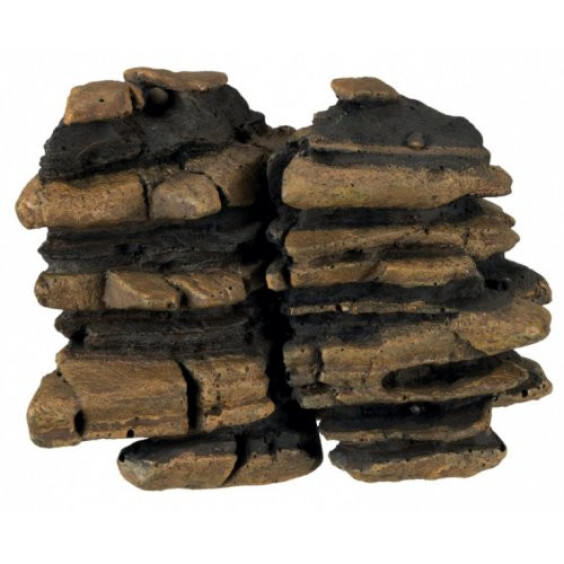 Décor aquarium pierre stratifiée 8 cm