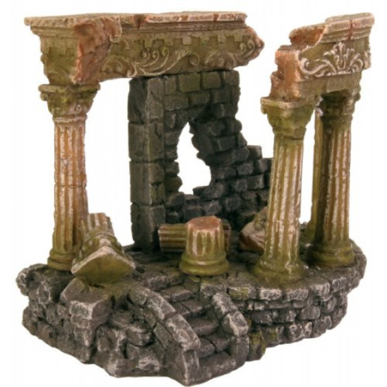 Décor aquarium ruine romaine 13 cm