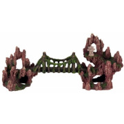 Décor aquarium pont 34 cm