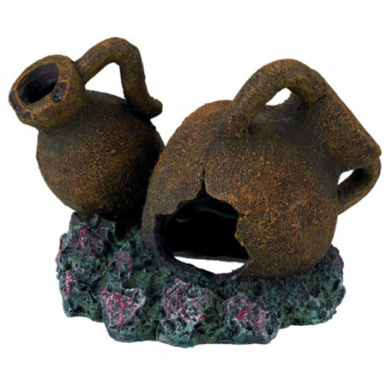 Décor aquarium Jarre antique 11 cm