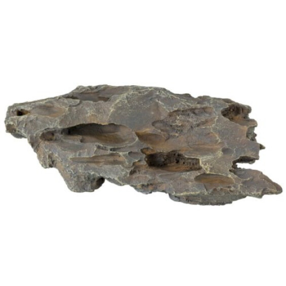 Décor aquarium Rocher avec grotte 22 cm