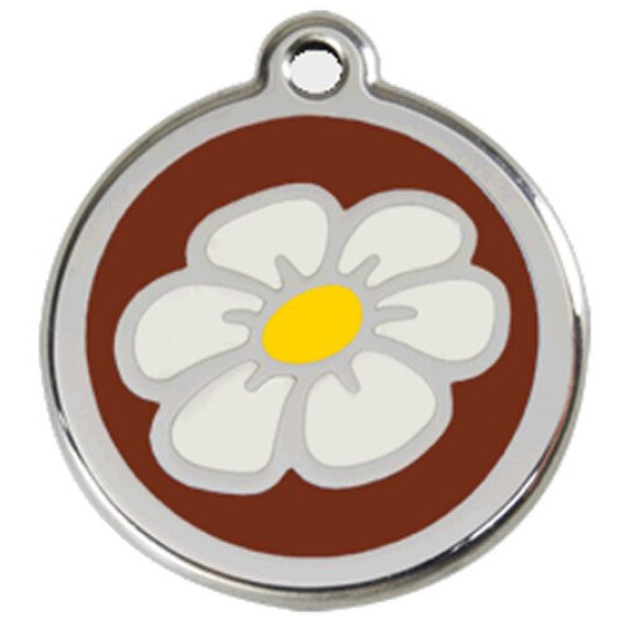 Médaille Marguerite marron
