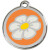 Médaille Red Dingo Marguerite orange