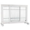 Barrière de sécurité blanche pour chiot